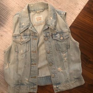 LEVIS light denim vest